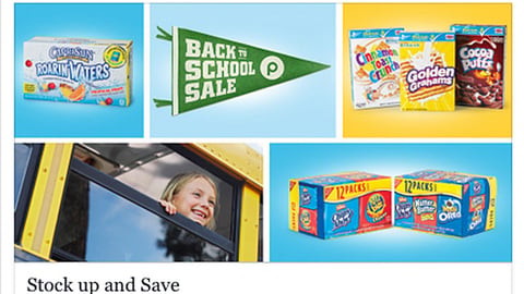 Publix 'Back to School Sale' Facebook Update