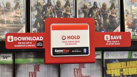 GameStop Shelfbucks Beacon Test