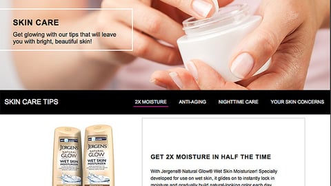 Kroger 'Beauty Event' Web Page