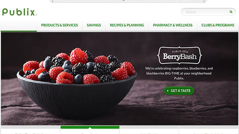 Publix 'Berry Bash' Carousel Ad