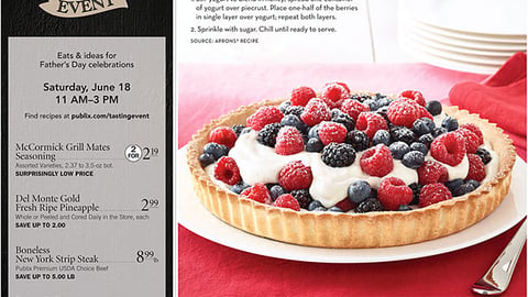 Publix 'Berry Bash' Feature