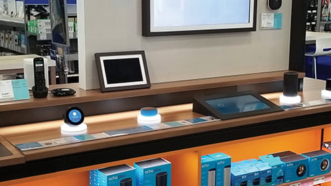 Best Buy Amazon Alexa Kiosk