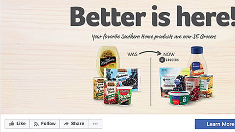 Harveys SE Grocers 'Better Is Here' Facebook Cover