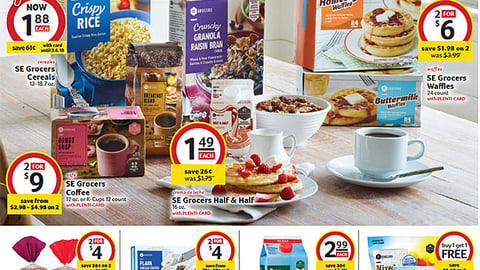 Winn-Dixie SE Grocers 'Better Breakfast Is Here' Feature