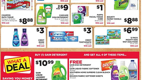 Southeastern Grocers P&G 'What A Deal' Features