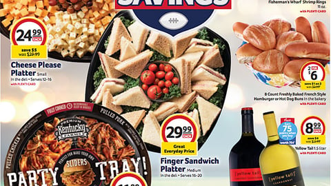 Winn-Dixie 'Big Game Savings' Circular Cover