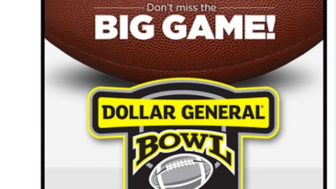 Dollar General 'Don't Miss the Big Game' Twitter Update