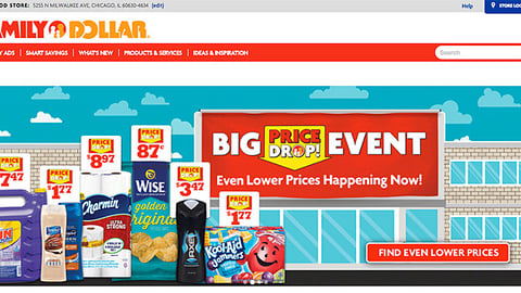 Family Dollar 'Big Price Drop Event' Carousel Ad