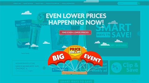 Family Dollar 'Big Price Drop Event' Loading Animation