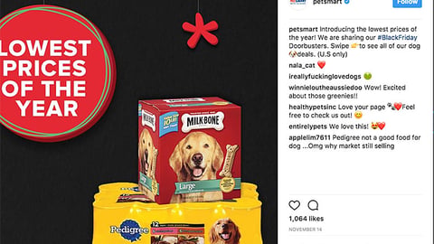 PetSmart 'Lowest Prices of the Year' Instagram Update