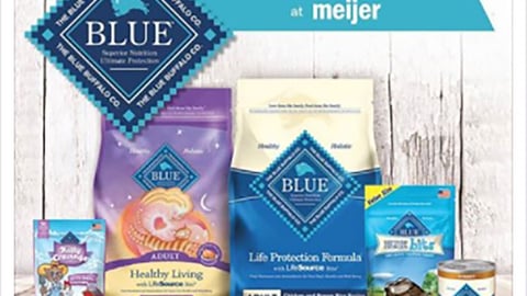 Meijer Blue Buffalo 'Big News' Facebook Update