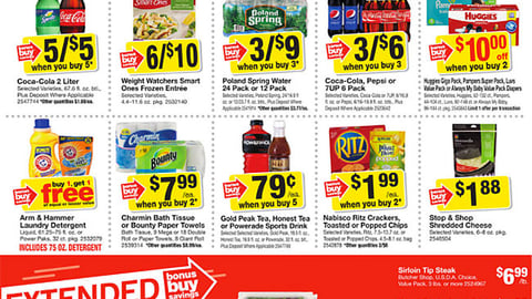 Stop & Shop 'Extended Bonus Buy Savings' Feature