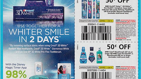 Crest 'Brush Longer Without Jedi Mind Tricks' FSI