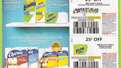 P&G 'Make College More Like Home' FSI