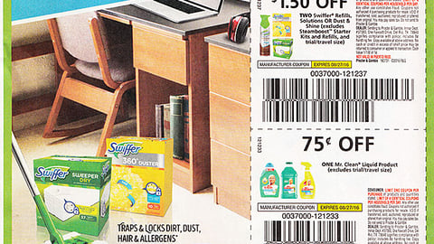 P&G 'Major In Clean' FSI