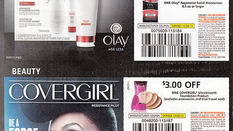 CoverGirl 'Be a Force This Holiday' FSI