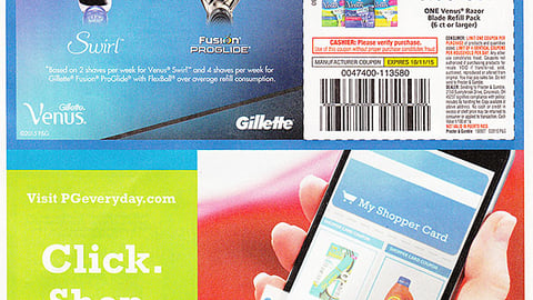 Gillette 'Best Shave' FSI