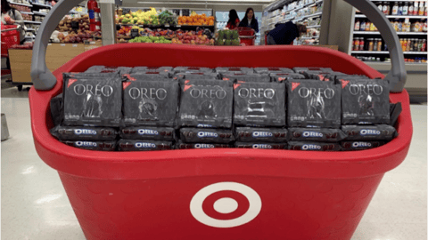 Oreo 'Game of Thrones' Target Basket Floorstand