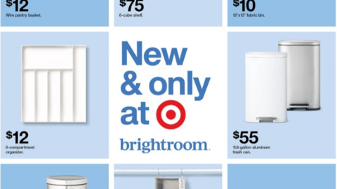 Target Brightroom Feature