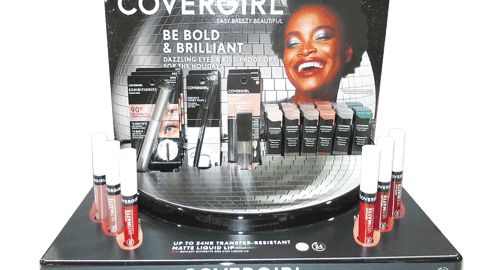 CoverGirl Holiday Counter Unit