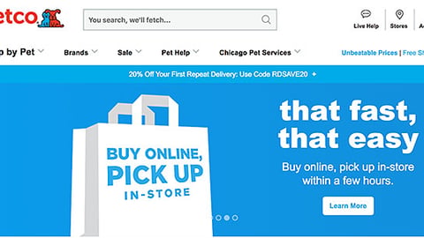Petco 'That Fast, That Easy' Carousel Ad
