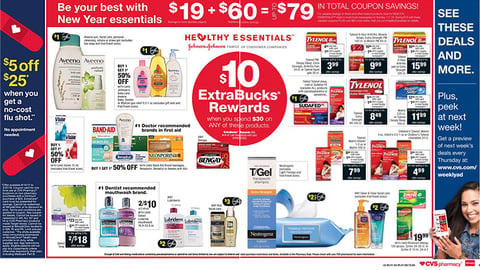 CVS J&J 'New Year Essentials' Feature