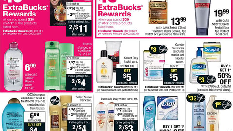 CVS L'Oreal ExtraBucks Rewards Features