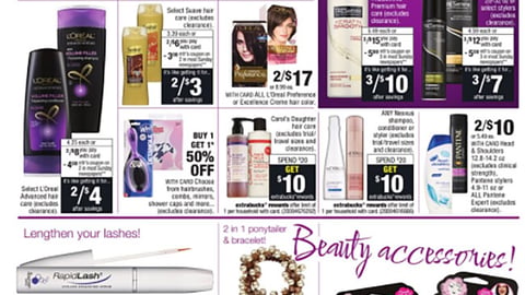 CVS Tresemme 'Sunday Newspapers' Features