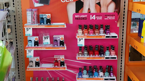 CVS Sally Hansen 'Hottest Summer Trends' Endcap