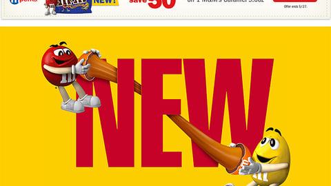 Meijer M&M's Caramel 'New' Web Page