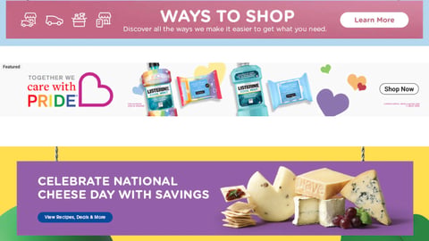 Kroger J&J 'Together We Care With Pride' Display Ad