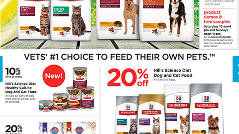 Petco Hill's Science Diet 'Win a Trip' Feature