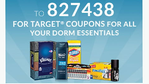 Target 'Pack it Back to College' Program