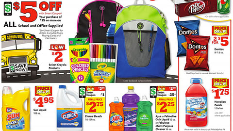 Family Dollar 'Catch the Bus to Savings' Feature