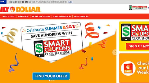 Family Dollar 'Celebrate Summer & Save' Carousel Ad