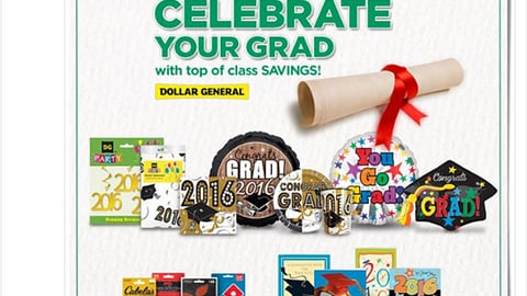 Dollar General 'Celebrate Your Grad' Twitter Update