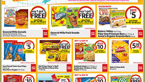 Winn-Dixie General Mills 'Clip for Local Schools' Feature
