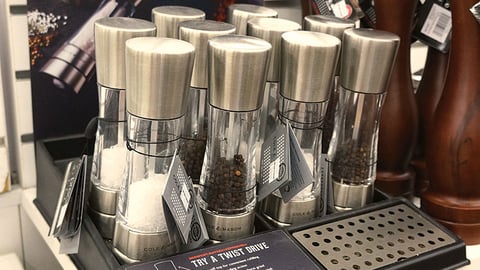 Cole & Mason Bed Bath & Beyond Display