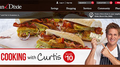 Winn-Dixie 'Cooking With Curtis' Carousel Ad