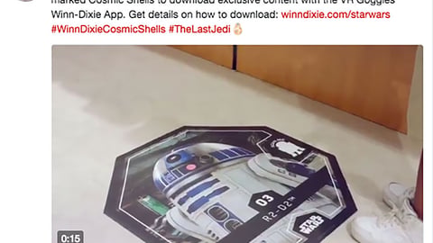 Winn-Dixie '72 Cosmic Shells' Twitter Update