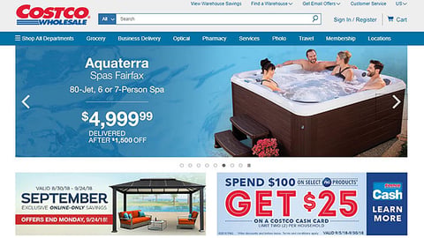 Costco P&G 'Spend $100' Display Ad