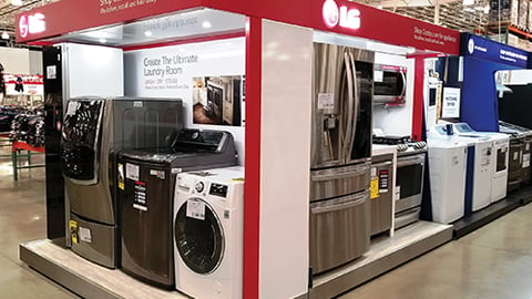 Costco Home Appliance Island