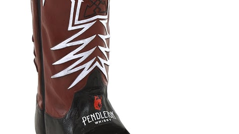 Pendleton 50ml Counter Cowboy Boot Display