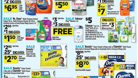 Dollar General P&G 'Save $5' Features