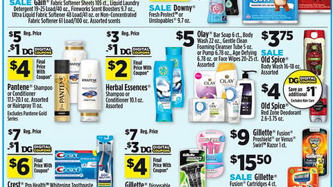 Dollar General P&G 'Save $5' Features