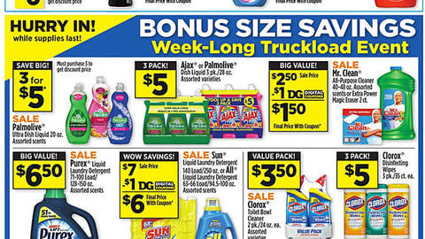 Dollar General P&G 'Instantly Save $5' Feature