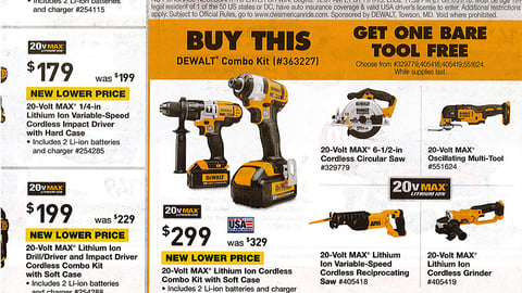 Lowe's DeWalt 'American Ride' Feature