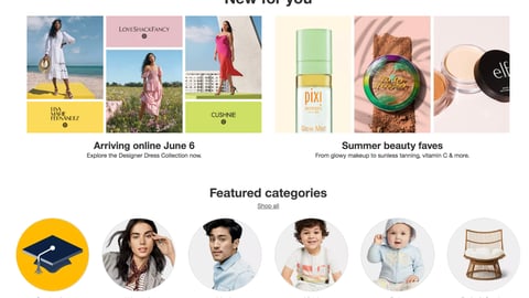 Target Designer Dress Collection Display Ad