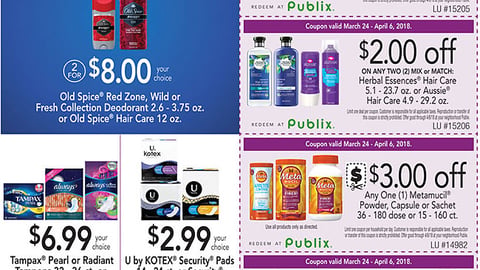 Publix P&G 'Draft the Best' Feature