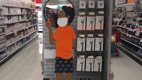 Harry's Dude and Dog Endcap